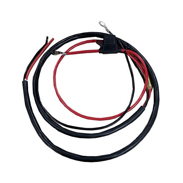 - Cable Assembly - 10AWG - for battery connection, 8.5mm Ring Lug on one end,